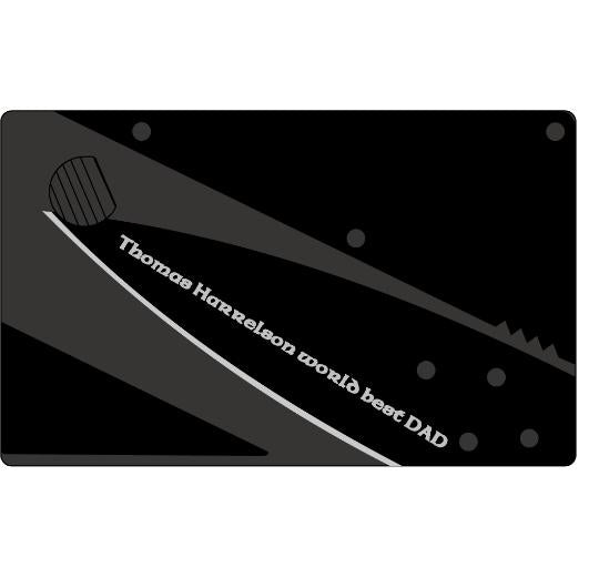 Credit Card Knife - Personalized