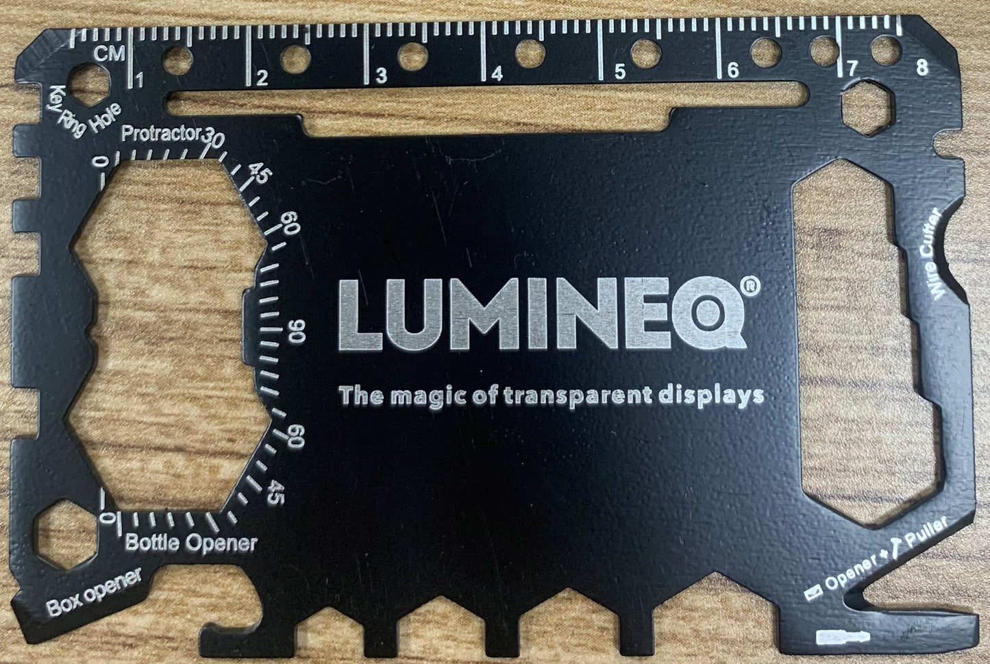 Custom Multi Tool Card - Laser Etched