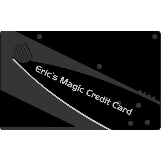 Personalized Card-Sized Folding Knife - Laser Etched