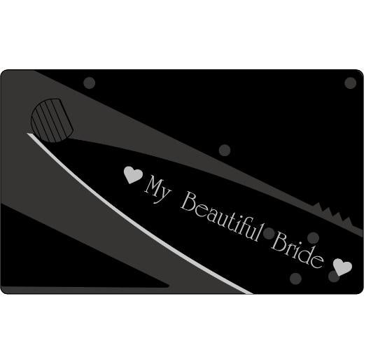 Credit Card Knife - Personalized